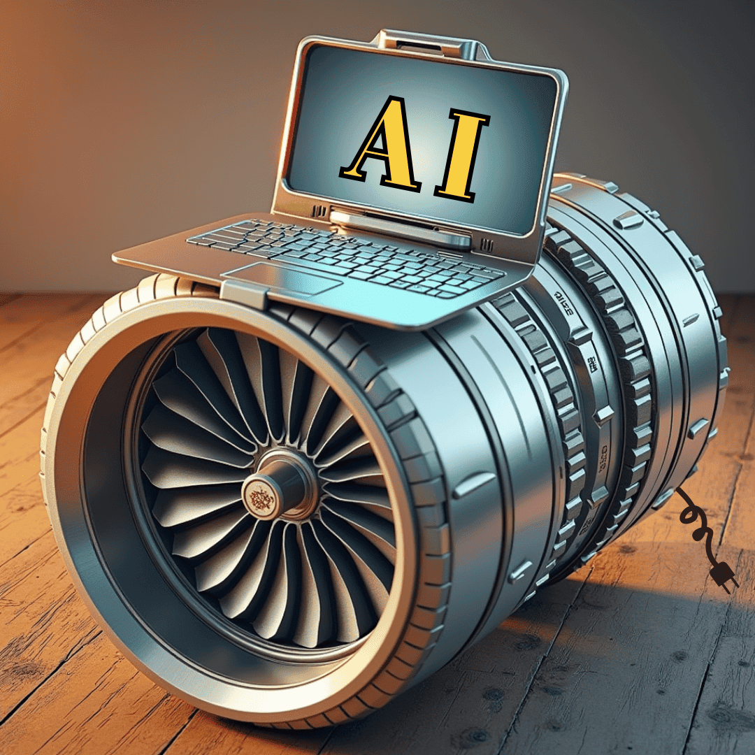 Apple MacBook Pro 16-inch (M4 Max, 2024) laptop displaying AI content creation workflow for professionals.