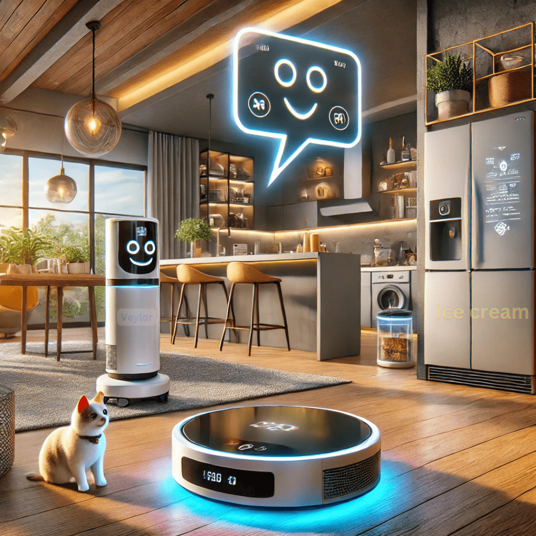 Best smart home gadgets 2025 – A modern smart home setup with voice-controlled lights, AI-powered thermostat, and automated coffee maker for a futuristic lifestyle.